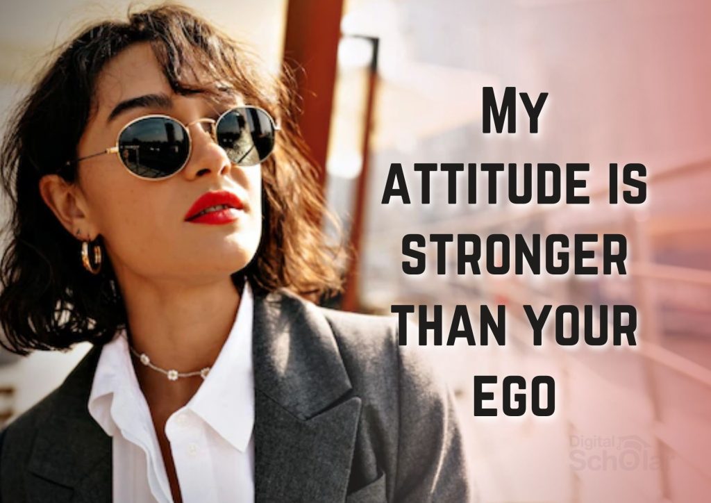 attitude quotes for girls 9